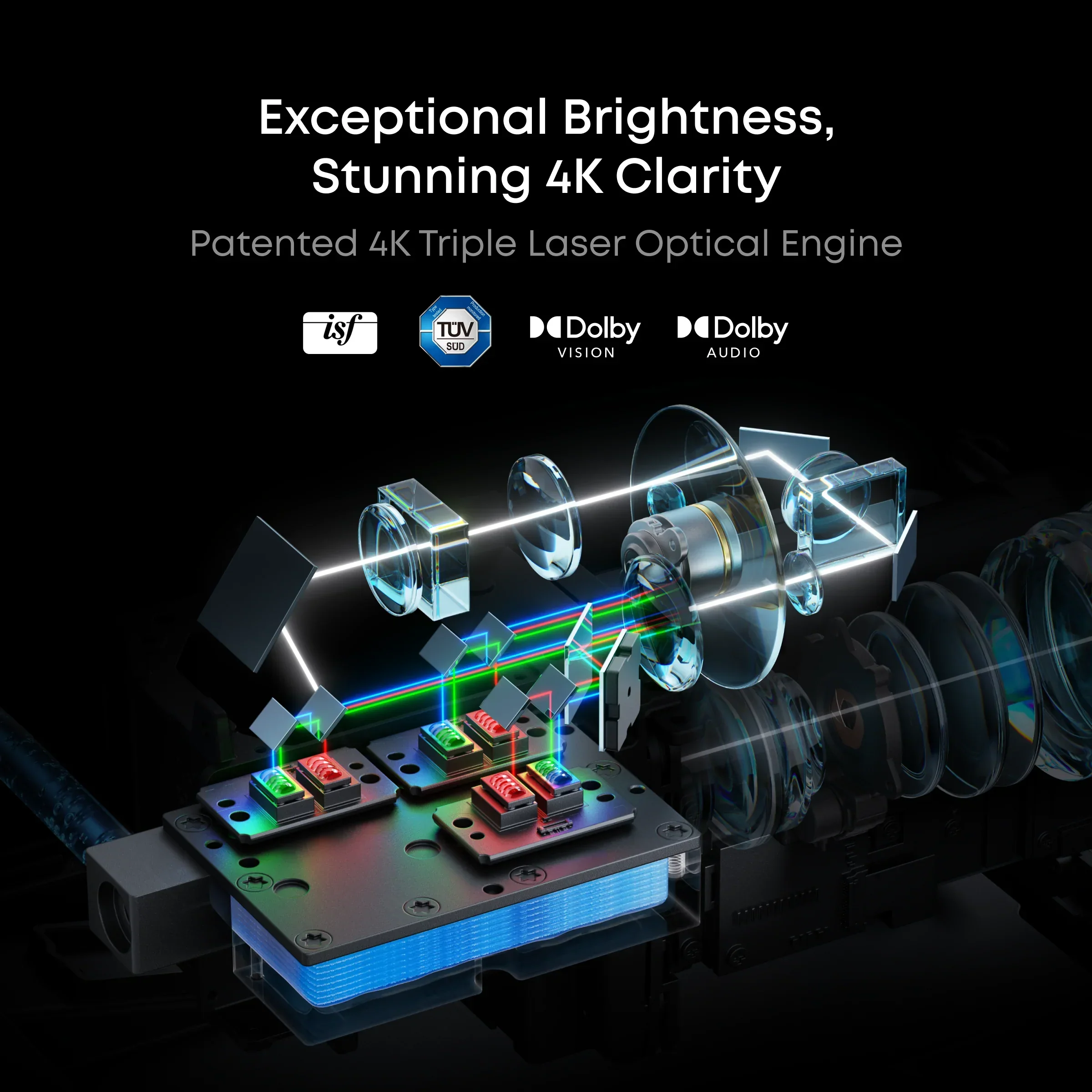 Nebula X1 | 4K Triple Laser Projector & Wireless Satellite Speaker - Image 2