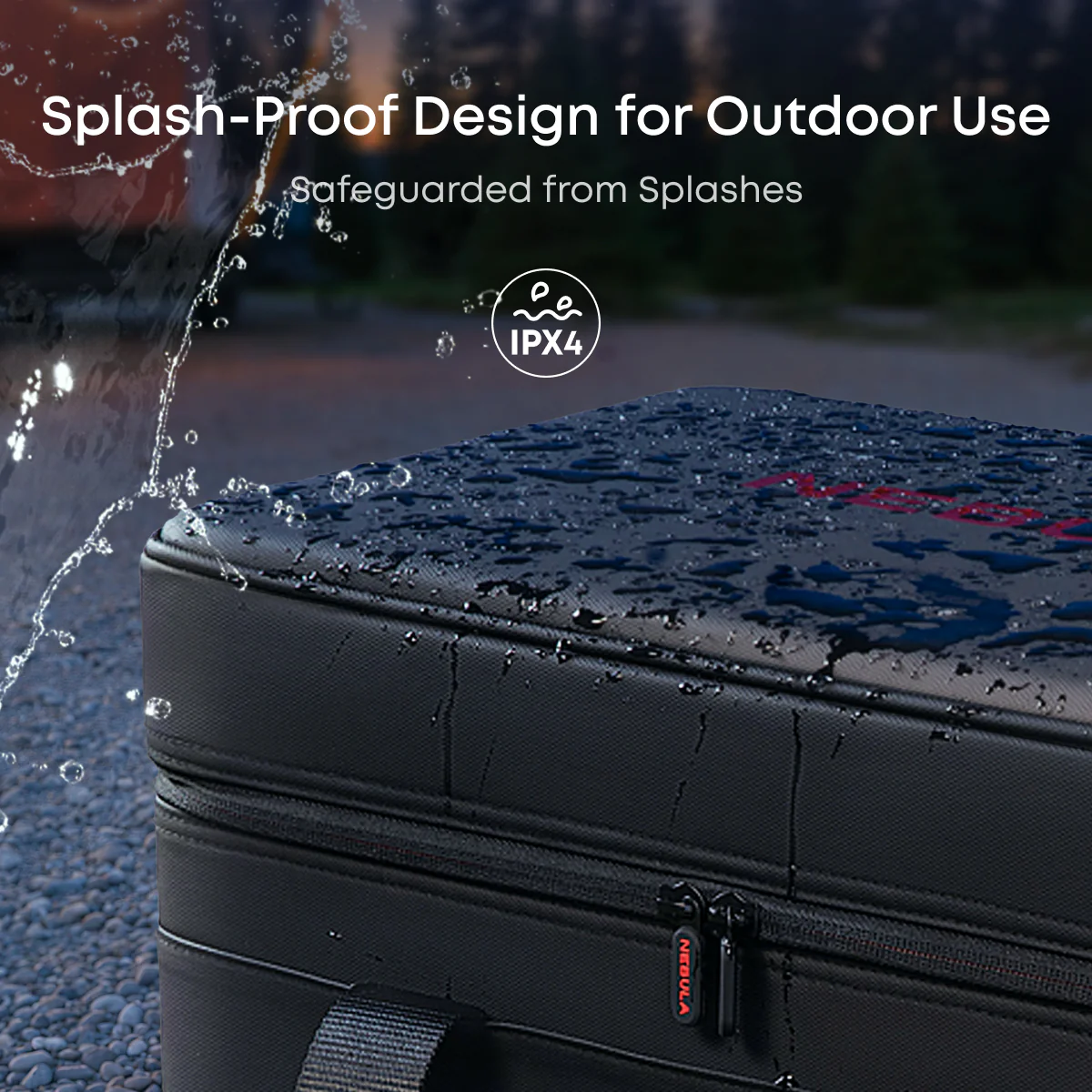soundcore Nebula X1 Carry Case｜Splash-Proof & Durable - Image 6